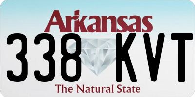 AR license plate 338KVT