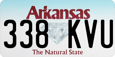 AR license plate 338KVU