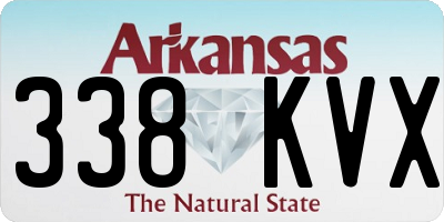 AR license plate 338KVX