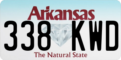 AR license plate 338KWD