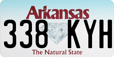 AR license plate 338KYH