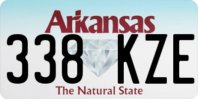 AR license plate 338KZE