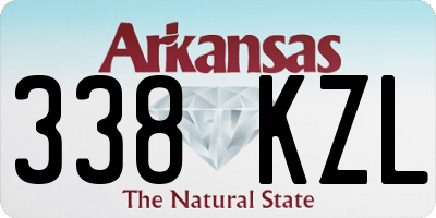 AR license plate 338KZL