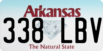 AR license plate 338LBV
