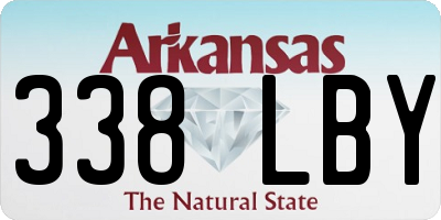 AR license plate 338LBY