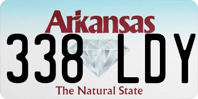 AR license plate 338LDY