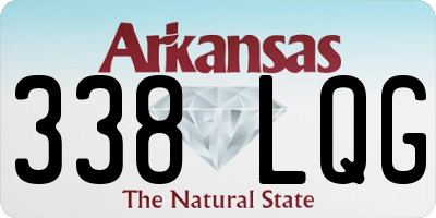 AR license plate 338LQG
