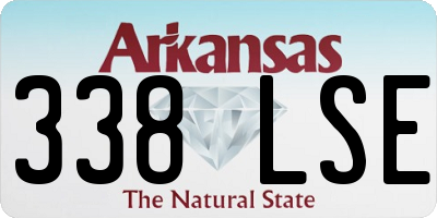 AR license plate 338LSE