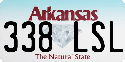 AR license plate 338LSL