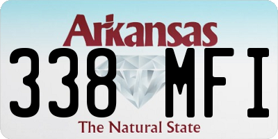 AR license plate 338MFI