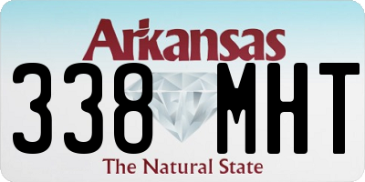 AR license plate 338MHT