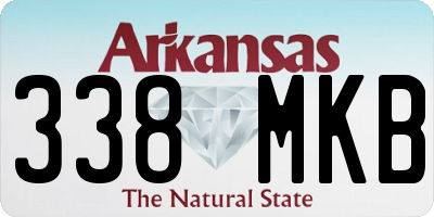 AR license plate 338MKB