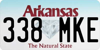 AR license plate 338MKE