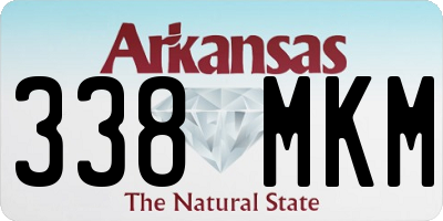 AR license plate 338MKM
