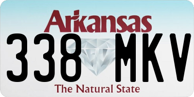 AR license plate 338MKV