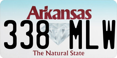 AR license plate 338MLW