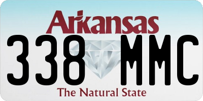 AR license plate 338MMC