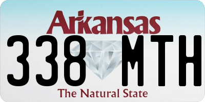 AR license plate 338MTH