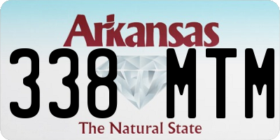 AR license plate 338MTM