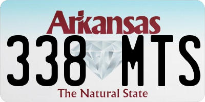 AR license plate 338MTS