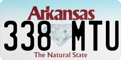 AR license plate 338MTU