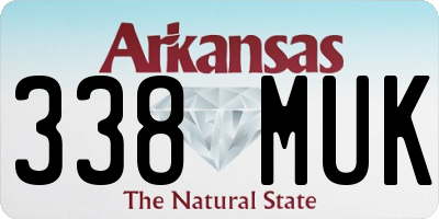 AR license plate 338MUK