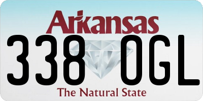 AR license plate 338OGL