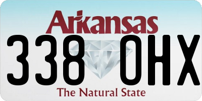 AR license plate 338OHX