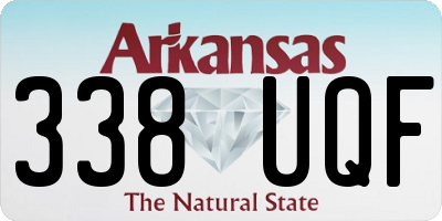 AR license plate 338UQF