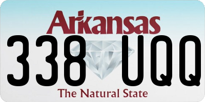 AR license plate 338UQQ