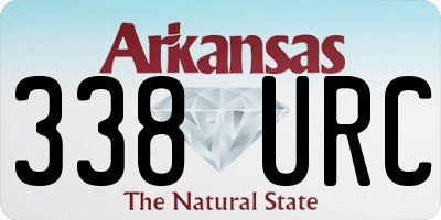 AR license plate 338URC