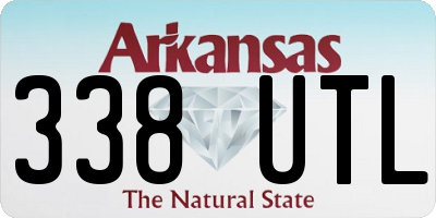 AR license plate 338UTL