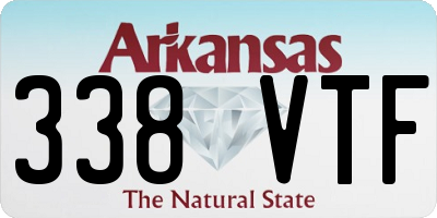 AR license plate 338VTF