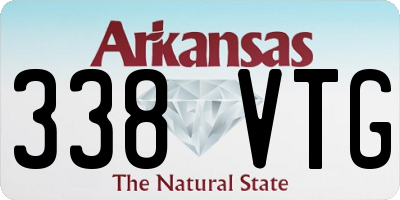 AR license plate 338VTG