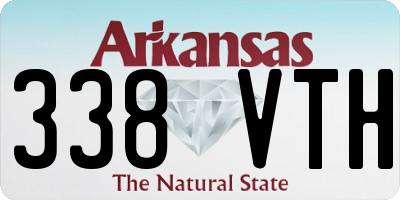 AR license plate 338VTH