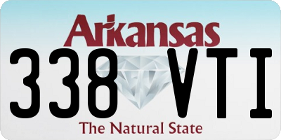 AR license plate 338VTI