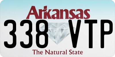 AR license plate 338VTP