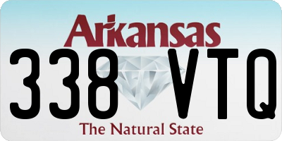 AR license plate 338VTQ