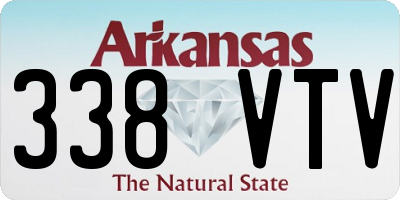 AR license plate 338VTV