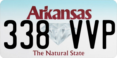 AR license plate 338VVP