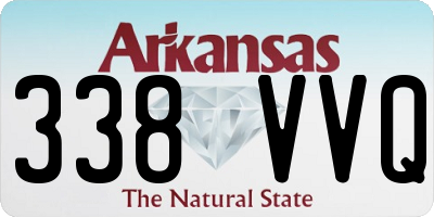 AR license plate 338VVQ