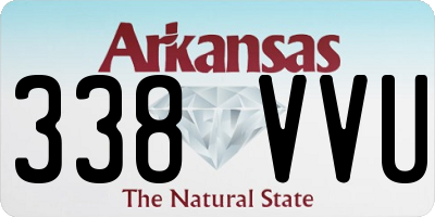 AR license plate 338VVU