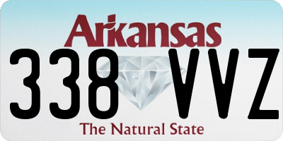 AR license plate 338VVZ