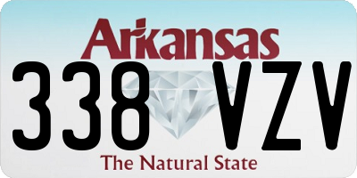 AR license plate 338VZV