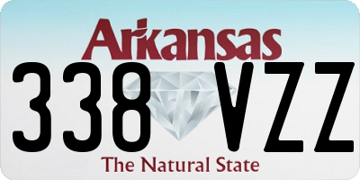 AR license plate 338VZZ
