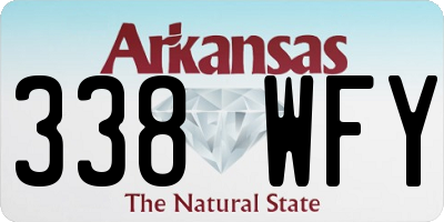 AR license plate 338WFY