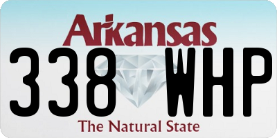 AR license plate 338WHP