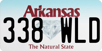 AR license plate 338WLD