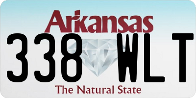 AR license plate 338WLT