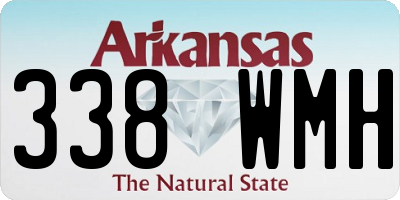 AR license plate 338WMH